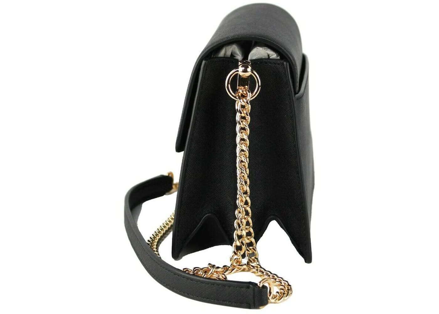 Tory Burch Emerson Envelope Shoulder Bag Small Black