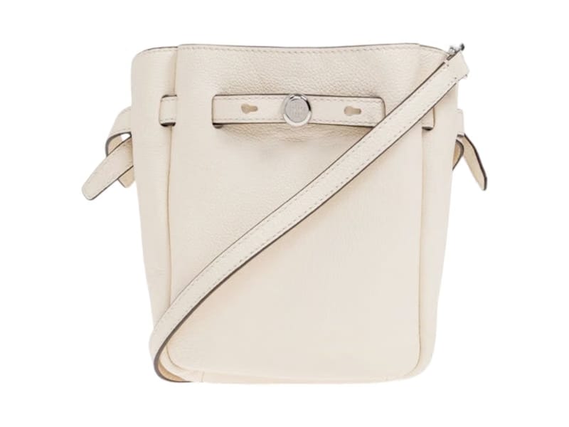 Tory Burch Romy Small Crossbody Light Cream