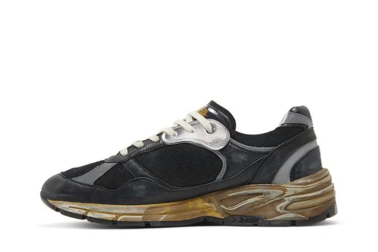 Golden Goose Dad-Star Black Silver