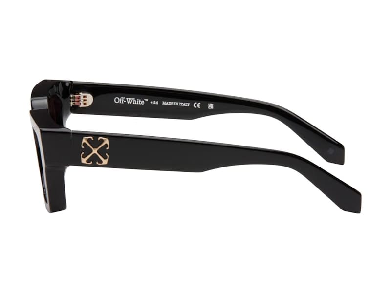 OFF-WHITE Virgil Square Frame Sunglasses Black/Red (OERI126C99PLA0011025)
