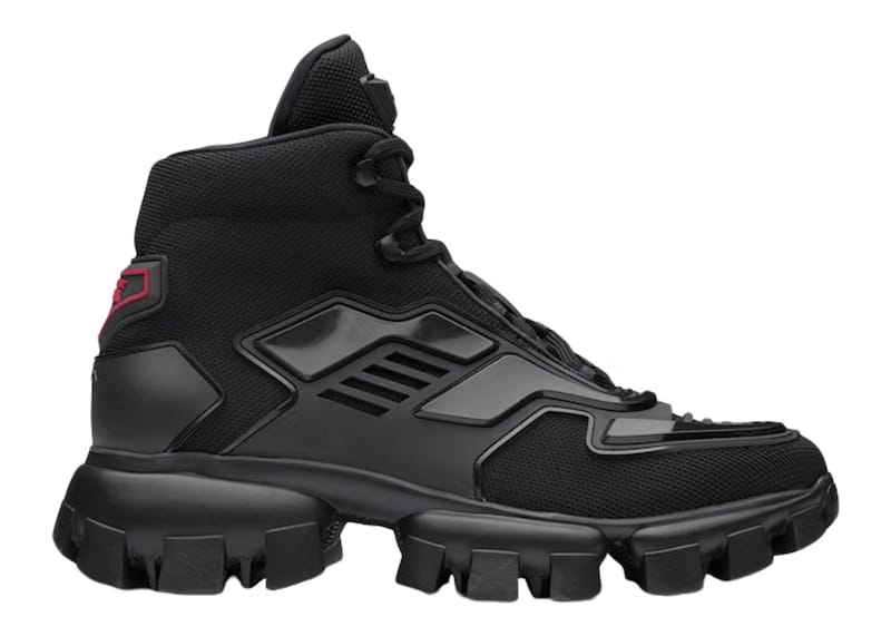 Prada Cloudbust Thunder Sneaker High Black