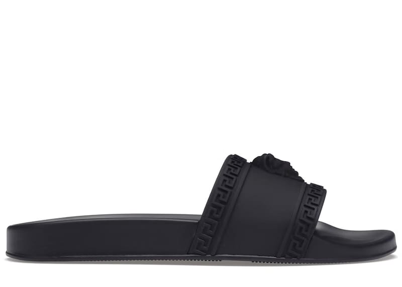 Versace Palazzo Medusa Pool Slide Black