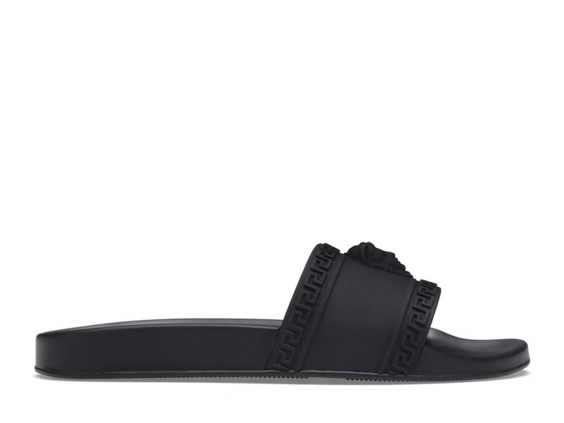 Versace Palazzo Medusa Pool Slide Black