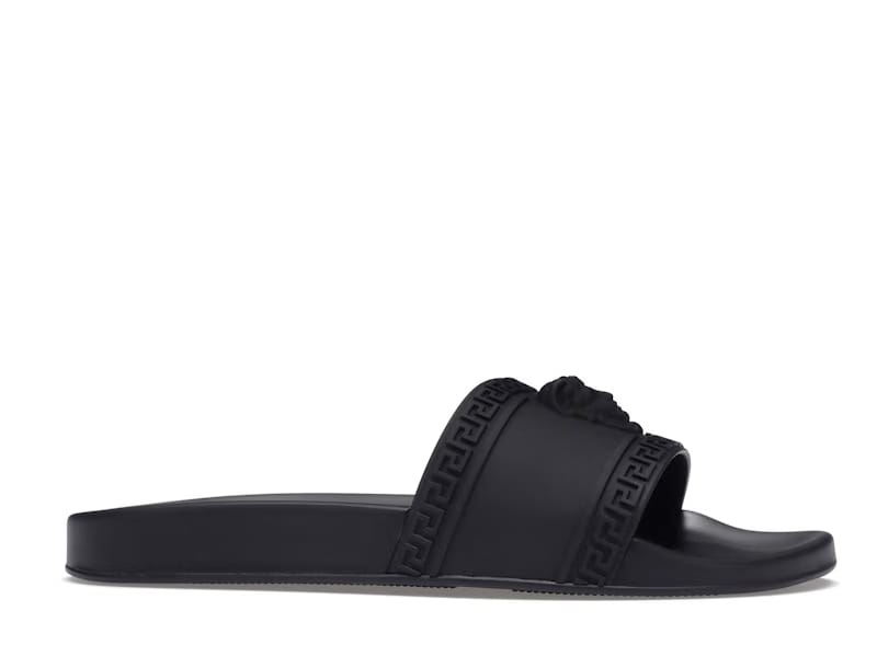 Versace Palazzo Medusa Pool Slide Black