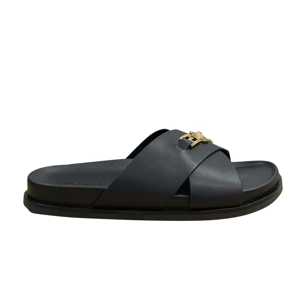 Versace Medusa Slide Black