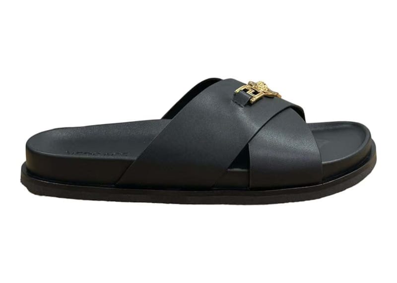 Versace Medusa Slide Black