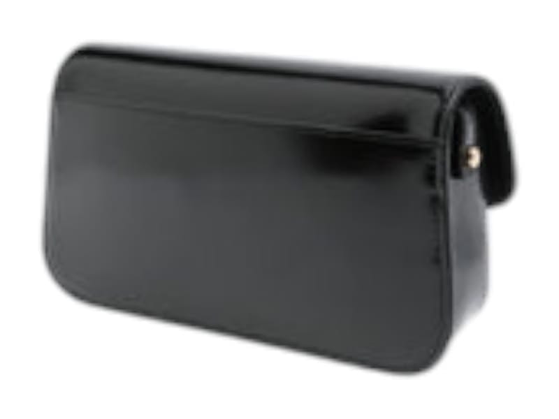 Tory Burch Robinson Spazzolato Rectangular Shoulder Bag Black