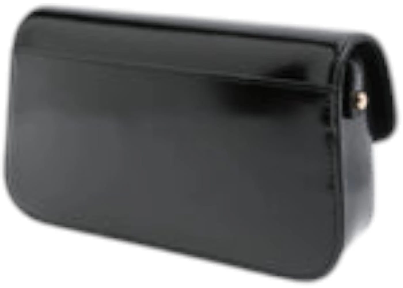 Tory Burch Robinson Spazzolato Rectangular Shoulder Bag Black