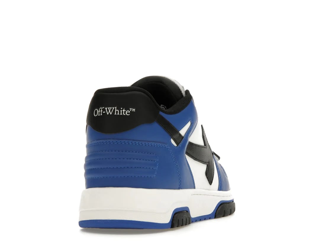 OFF-WHITE Out Of Office OOO Low Tops Navy Blue White Blue