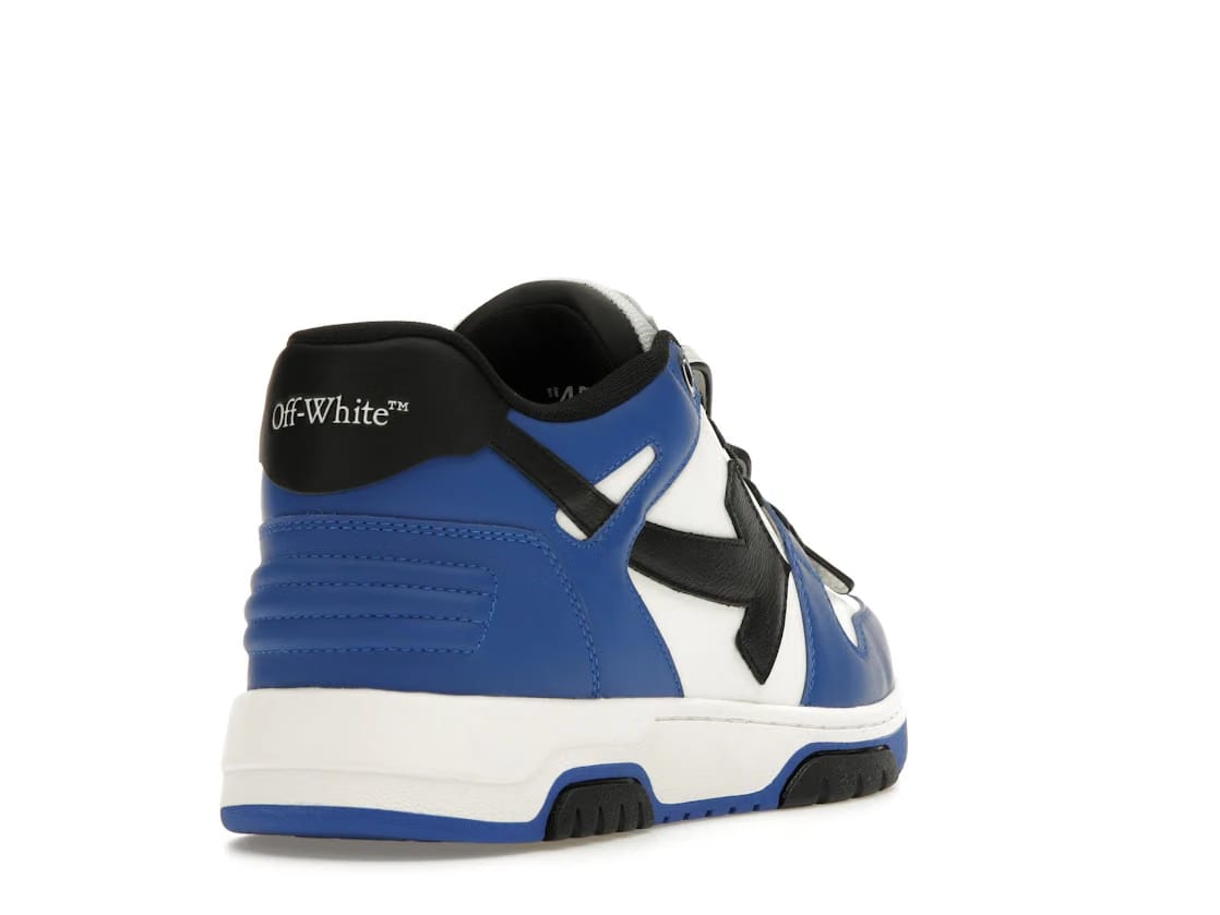 OFF-WHITE Out Of Office OOO Low Tops Navy Blue White Blue