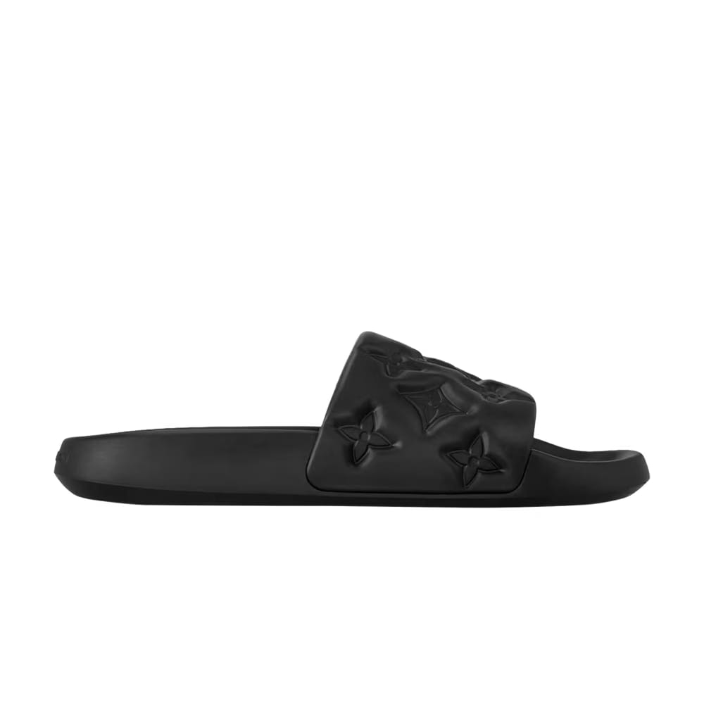 Louis Vuitton Waterfront Mule Monogram Embossed - Black