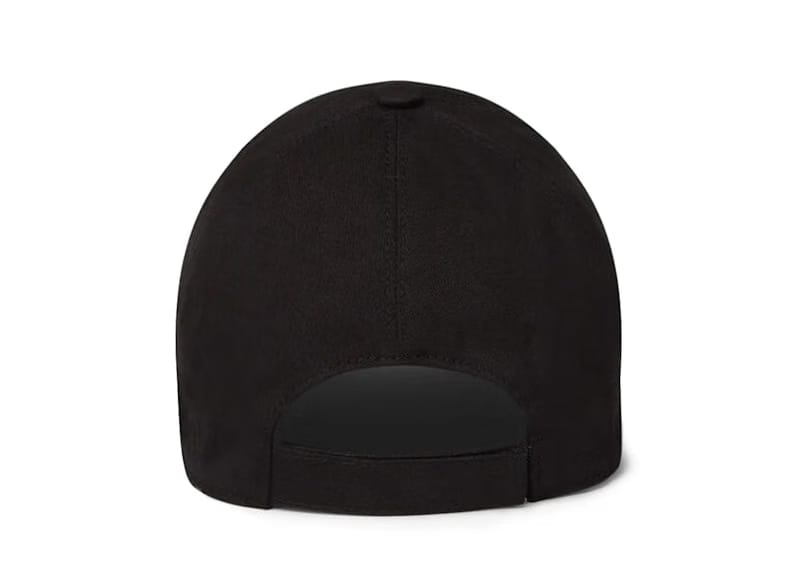 Versace Embroidered Logo Cap Black/Gold