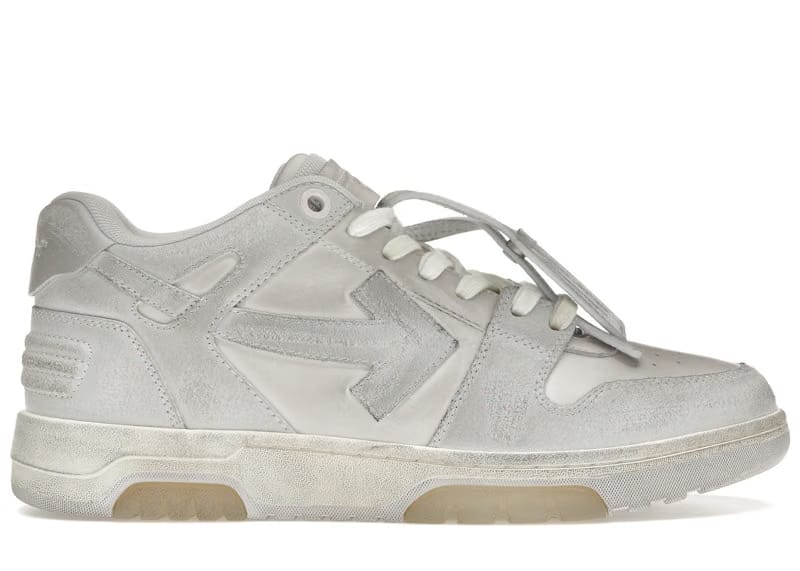 OFF-WHITE Out Of Office OOO Vintage Low Tops White White