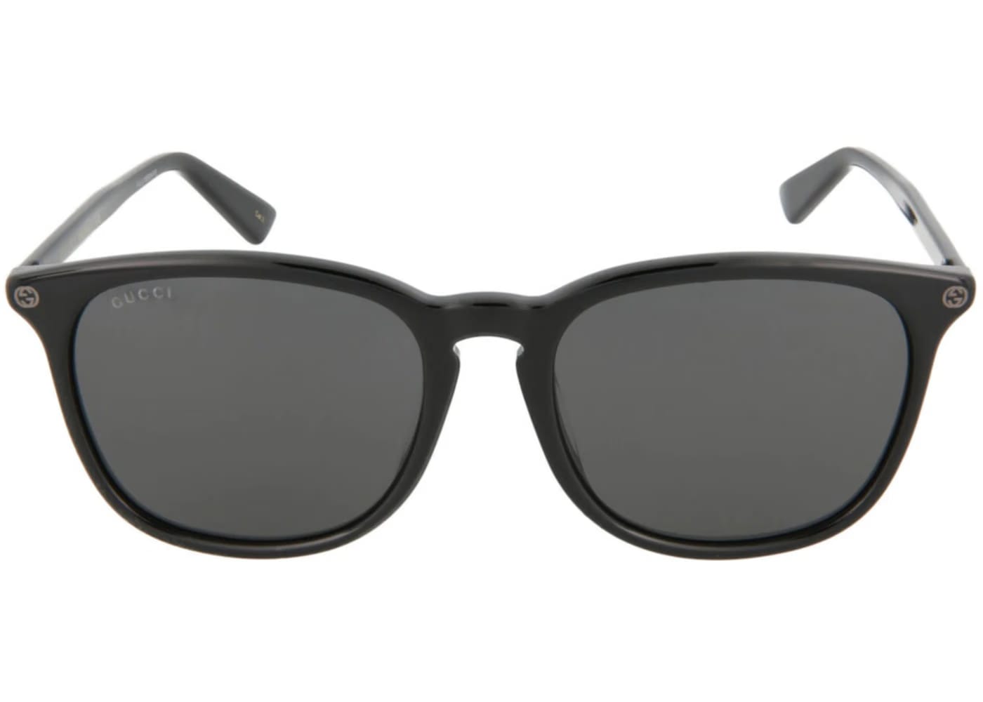Gucci Round Oval Sunglasses Black/Black/Grey (GG0154SA-30001742-005)