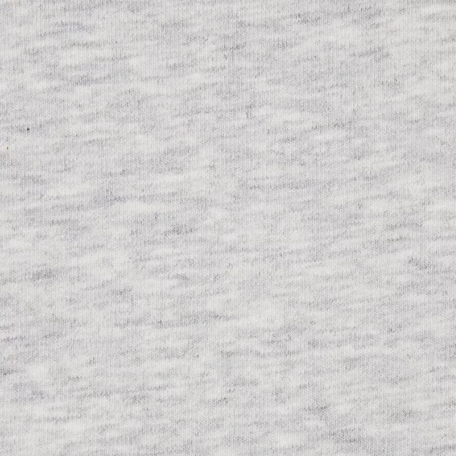 Skims Cotton Jersey Scoop Neck Long Sleeve Light Heather Grey
