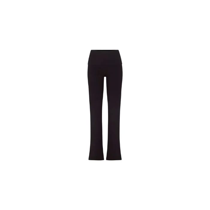 Skims Cotton Jersey Foldover Pant Soot