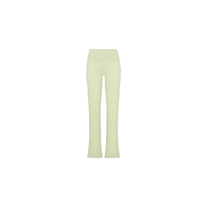 Skims Cotton Jersey Foldover Pant Pistachio