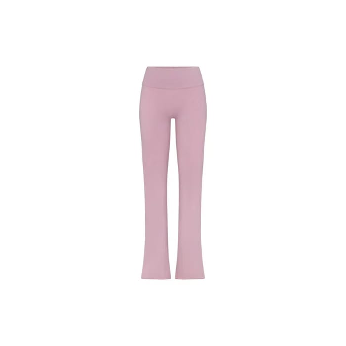 Skims Cotton Jersey Foldover Pant Dusk