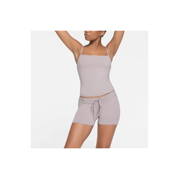Skims Cotton Jersey Short Sugar Oyster