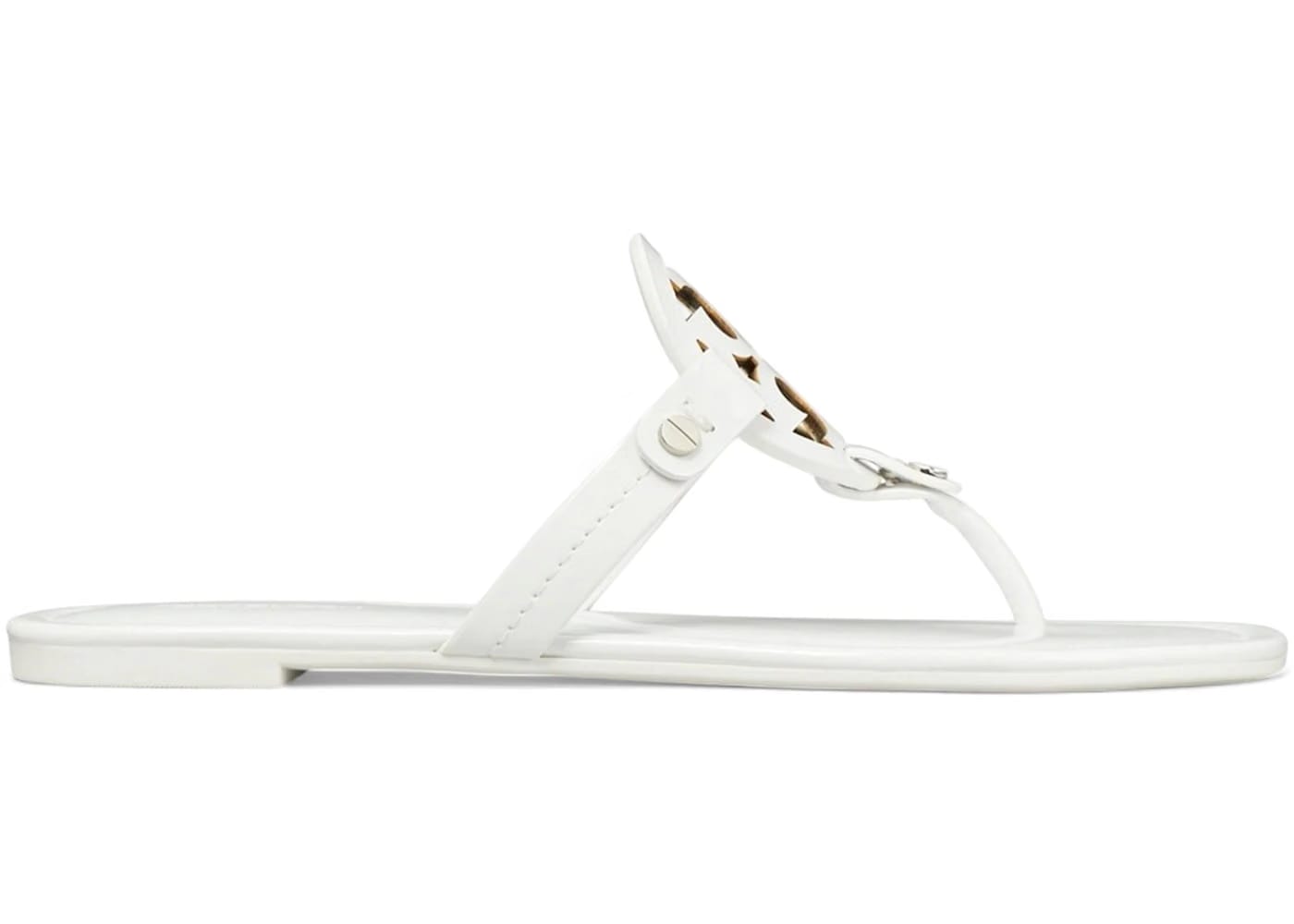 Tory Burch Miller Thong Sandals Optic White (Women's)