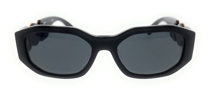 Versace Rectangle Sunglasses Black (0VE4361F GB1/87)