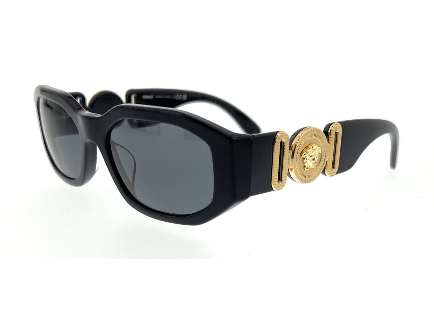 Versace Rectangle Sunglasses Black (0VE4361F GB1/87)