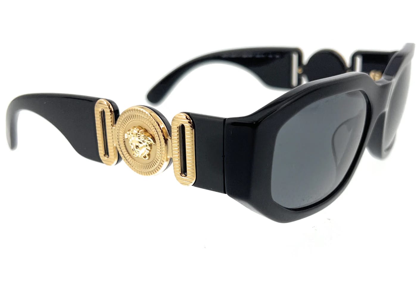 Versace Rectangle Sunglasses Black (0VE4361F GB1/87)