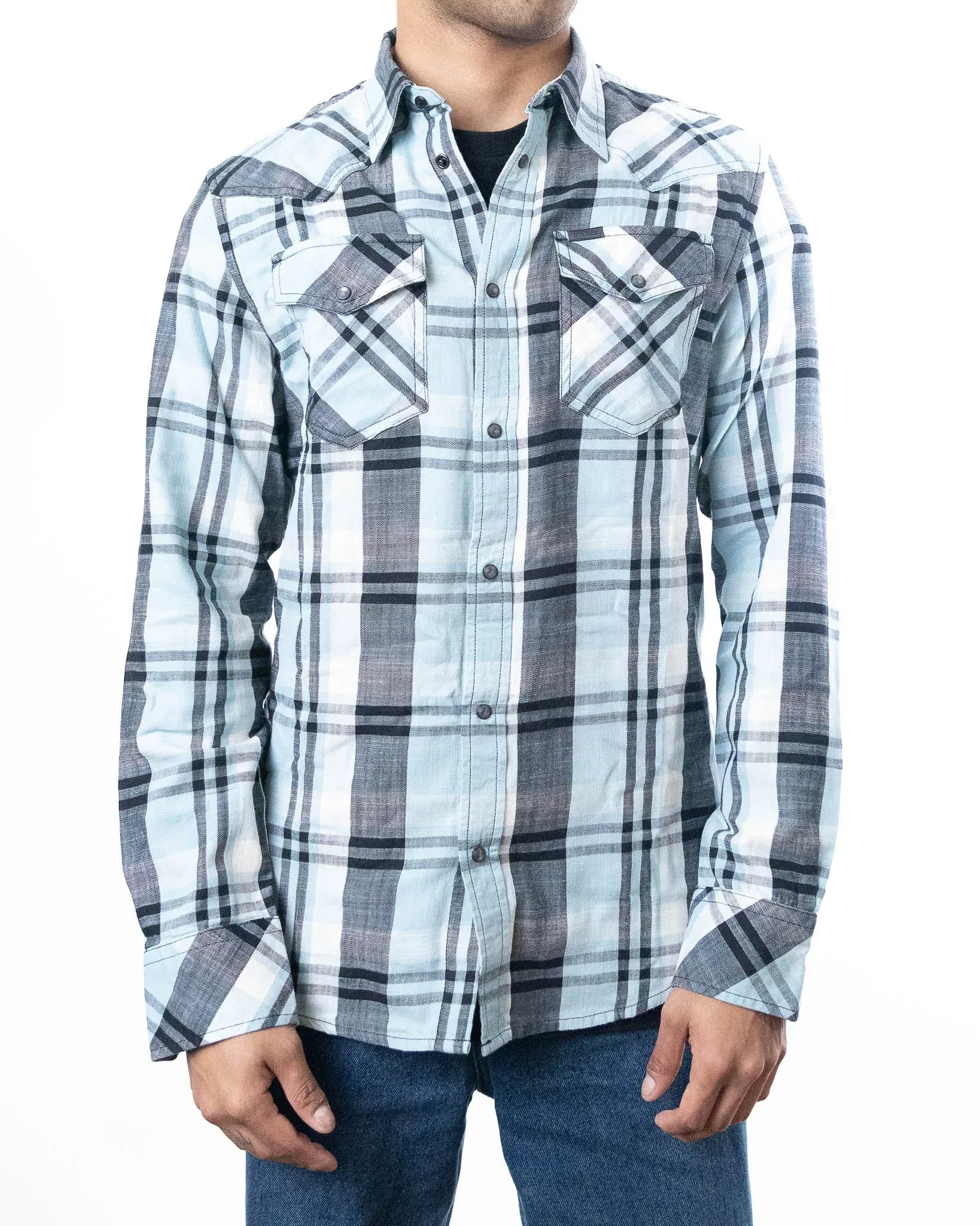 Diesel S-East Checked Regular Fit Shirt (M)