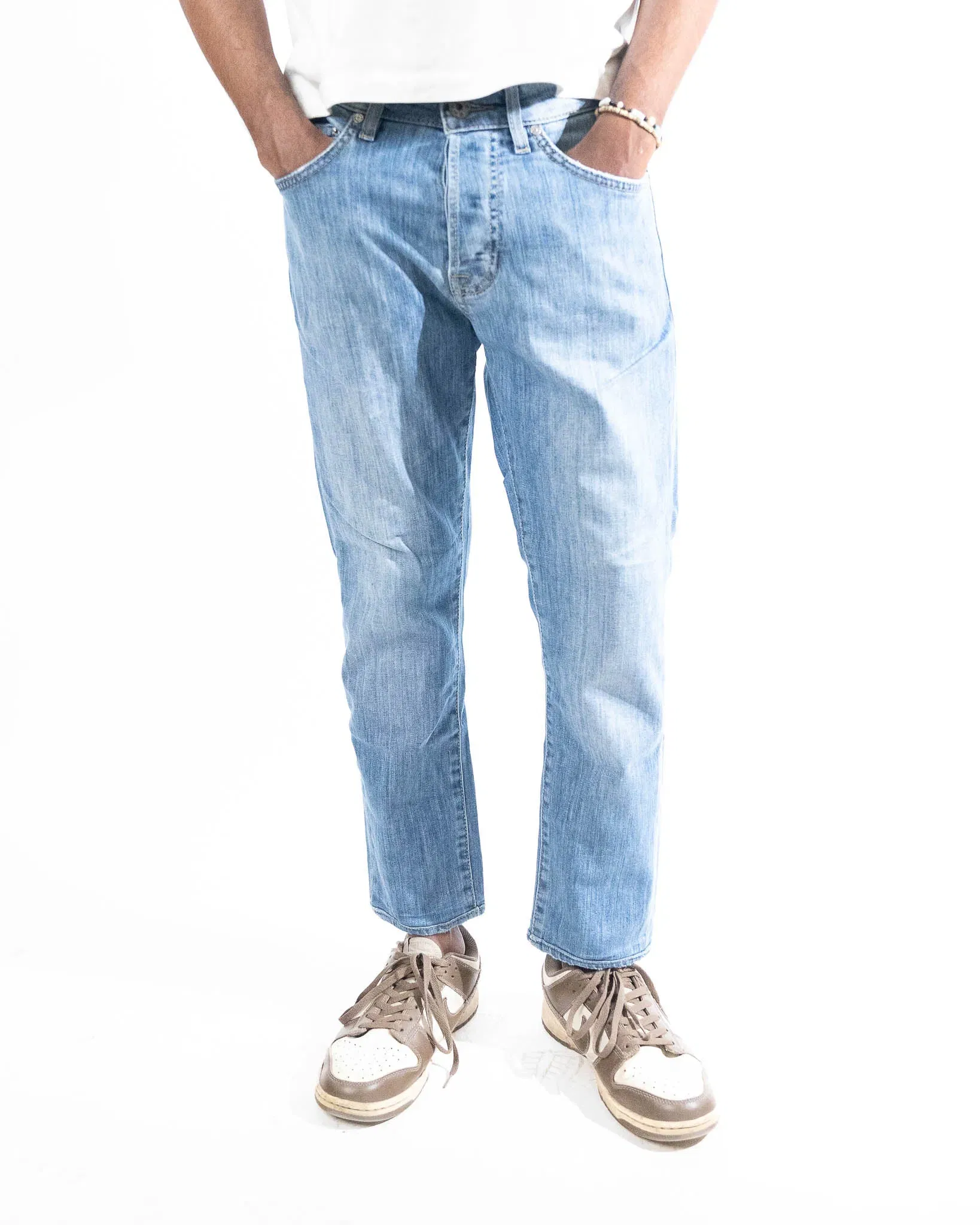 GAS Norton Carrot Fit Solid Denim (30)
