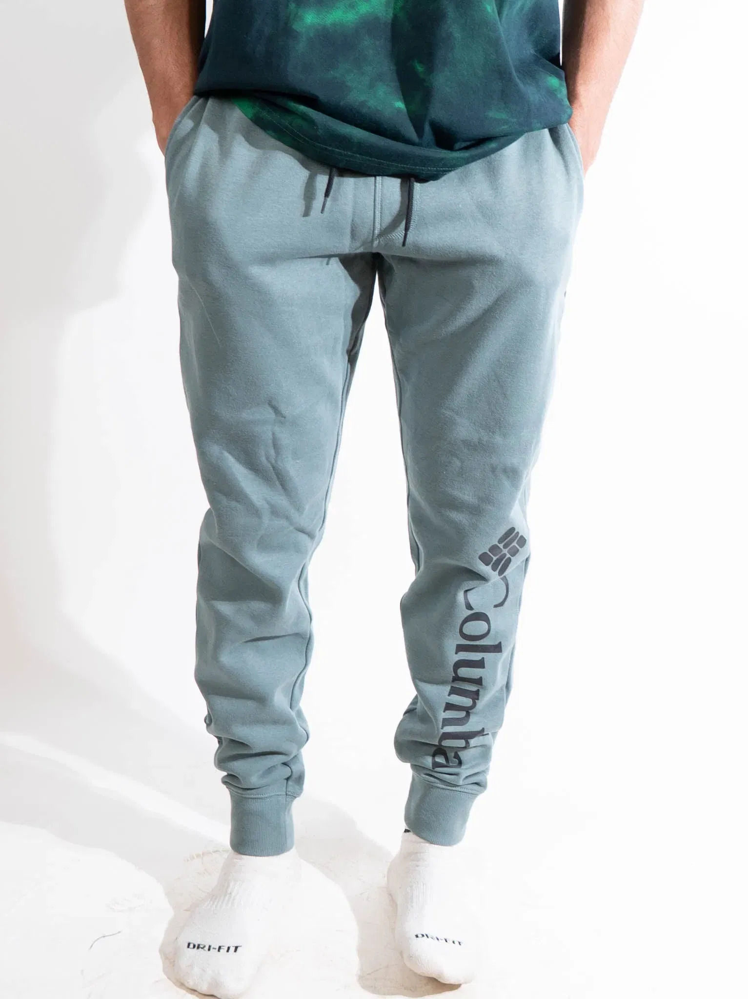 Columbia Green Logo Fleece Jogger (S)