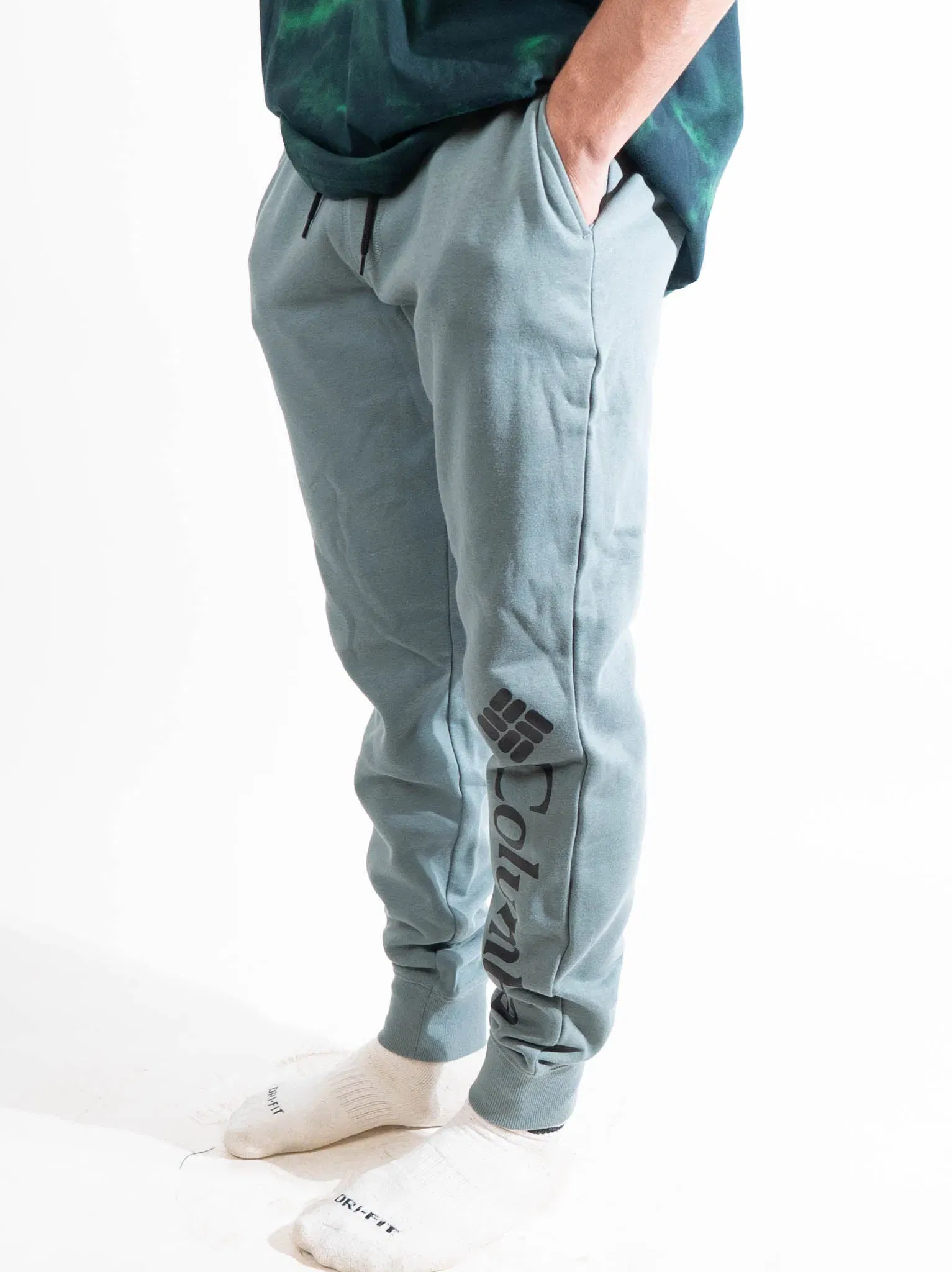 Columbia Green Logo Fleece Jogger (S)
