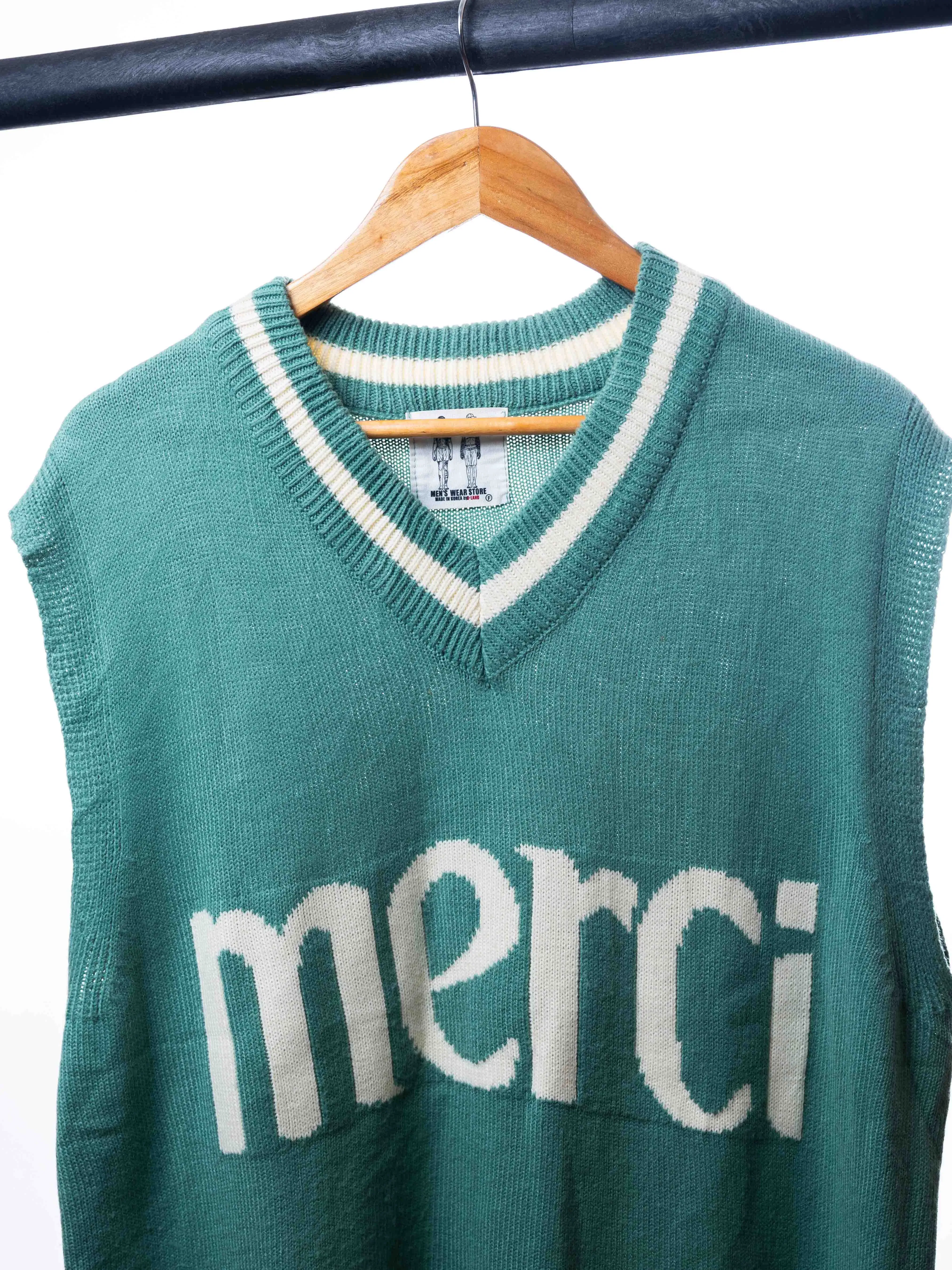 Merci Green Sweatshirt (One Size)