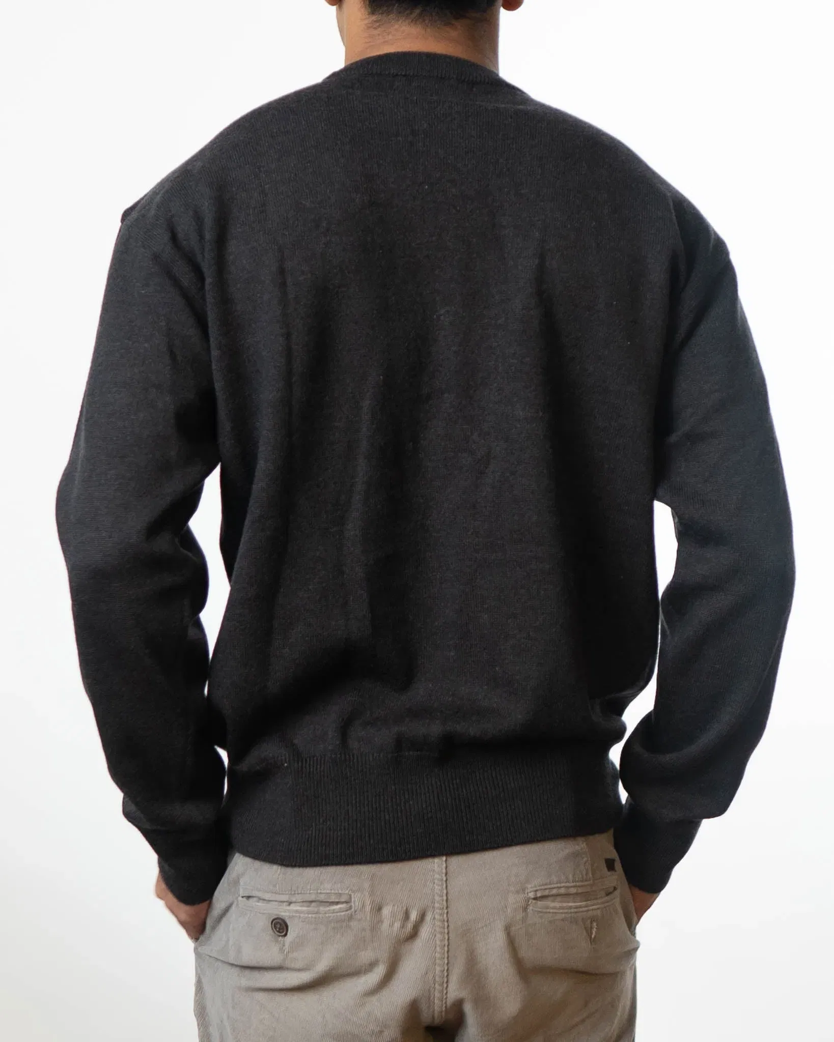 Yves Saint Laurent Vintage Black Grey Sweater (XS)
