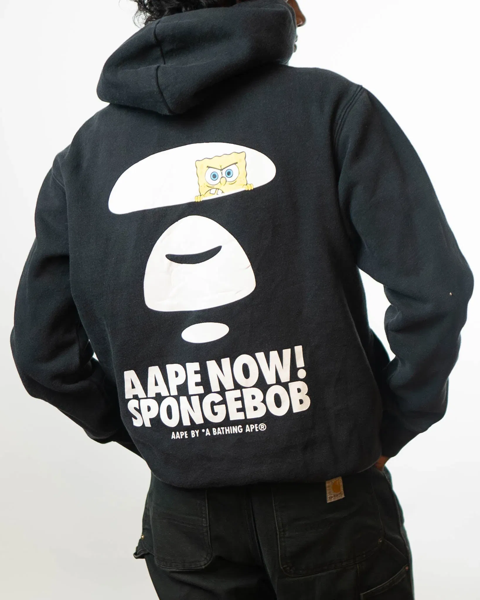 Aape By A Bathing Ape x Spongebob Hoodie (XL)