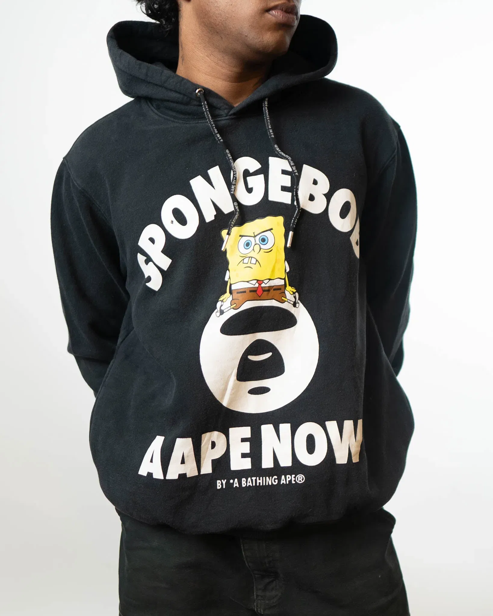 Aape By A Bathing Ape x Spongebob Hoodie (XL)