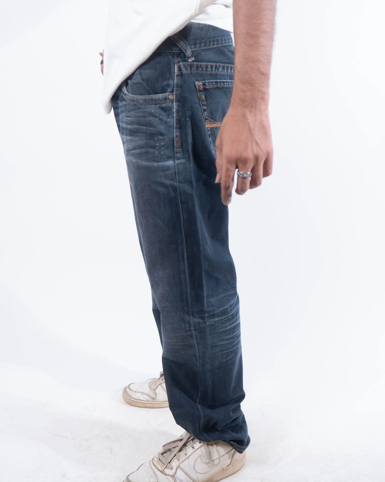 Vintage Guess Faded Black Denim (31)