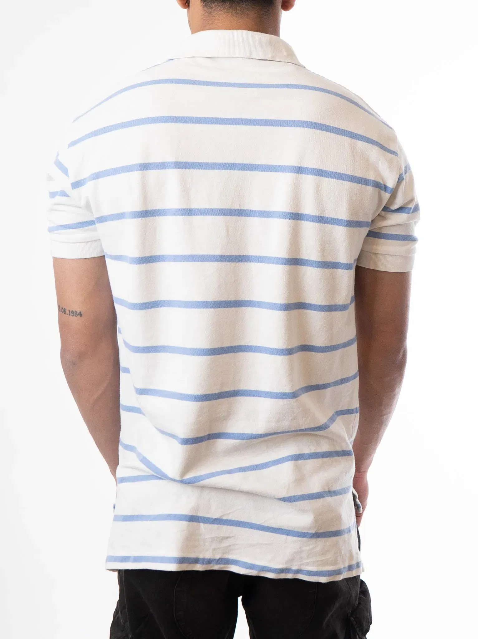Polo Ralph Lauren Striped Polo T-Shirt (M)