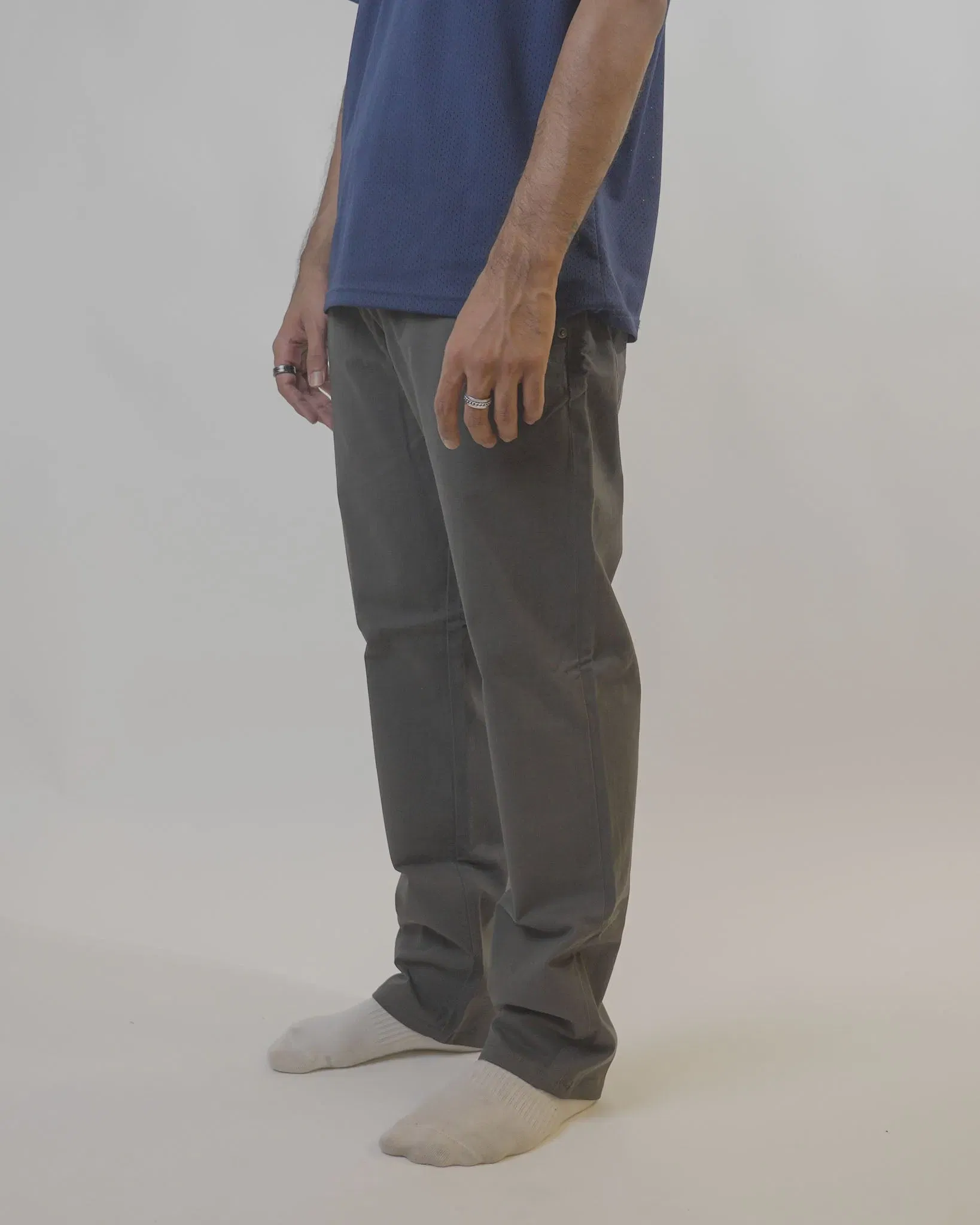Levis Dark Grey Chinos (34)