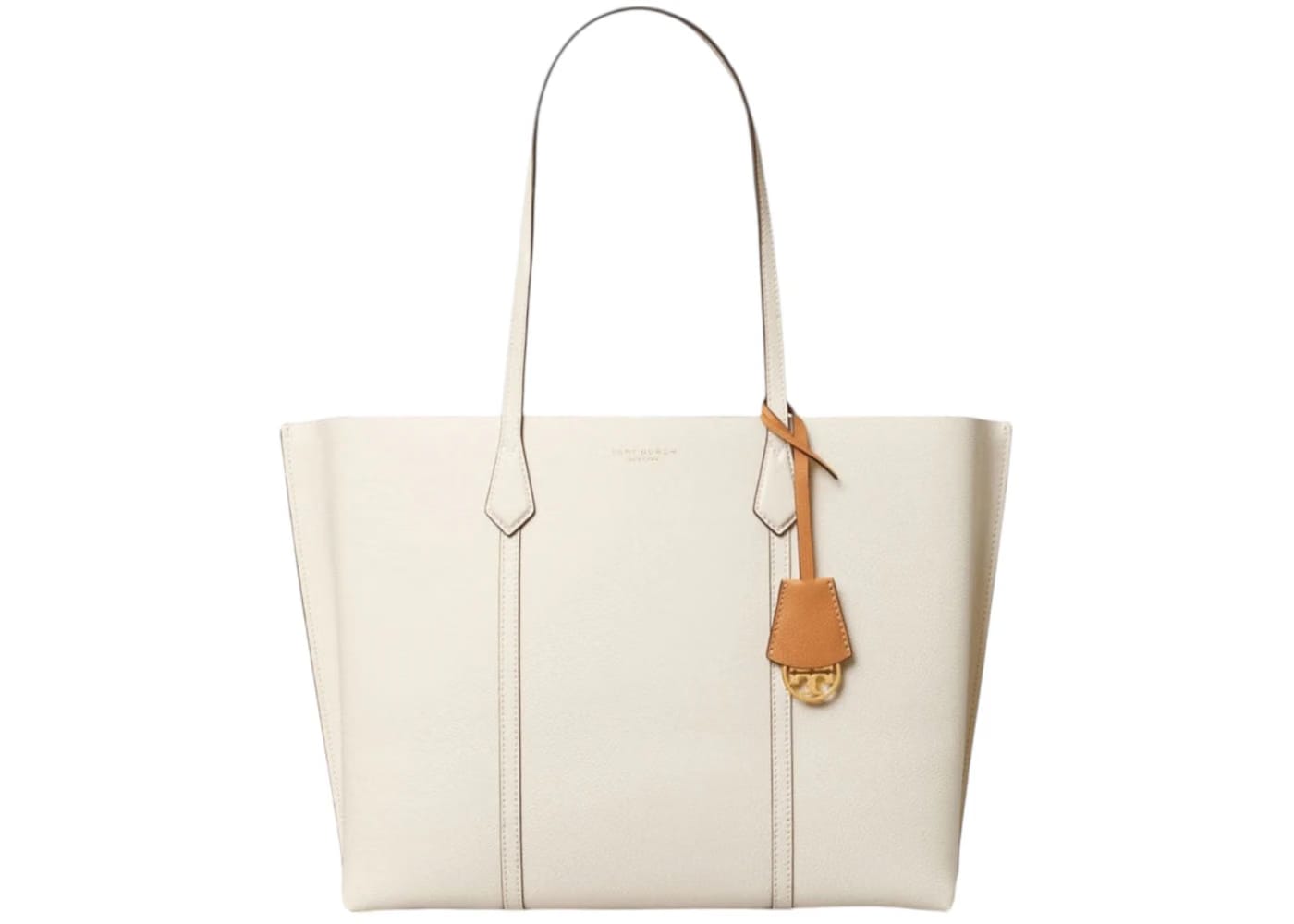 Tory Burch Perry Triple-Compartment Tote New Ivory