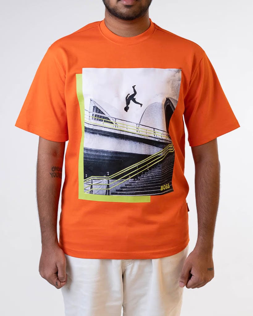Hugo Photo Print T-Shirt (M)
