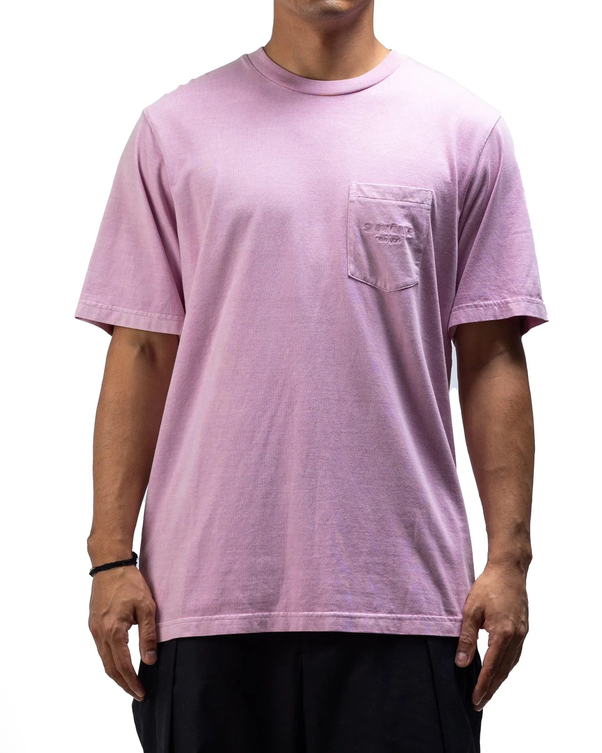 Supreme Pink Pocket T-Shirt (M)