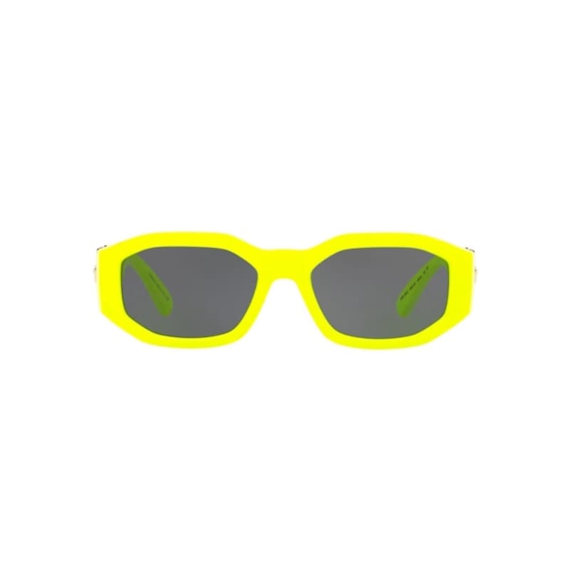 Versace Oval Sunglasses Yellow Fluorescent (0VE4361 532187)