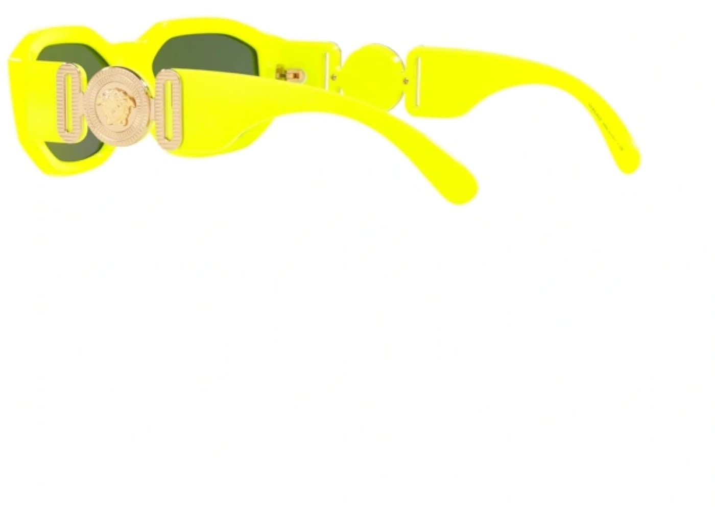 Versace Oval Sunglasses Yellow Fluorescent (0VE4361 532187)