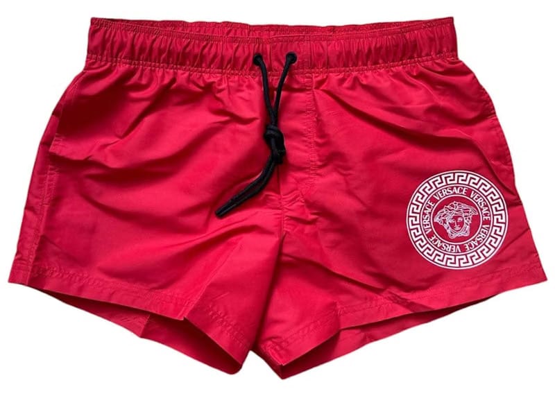 Versace Medusa Swim Shorts Red