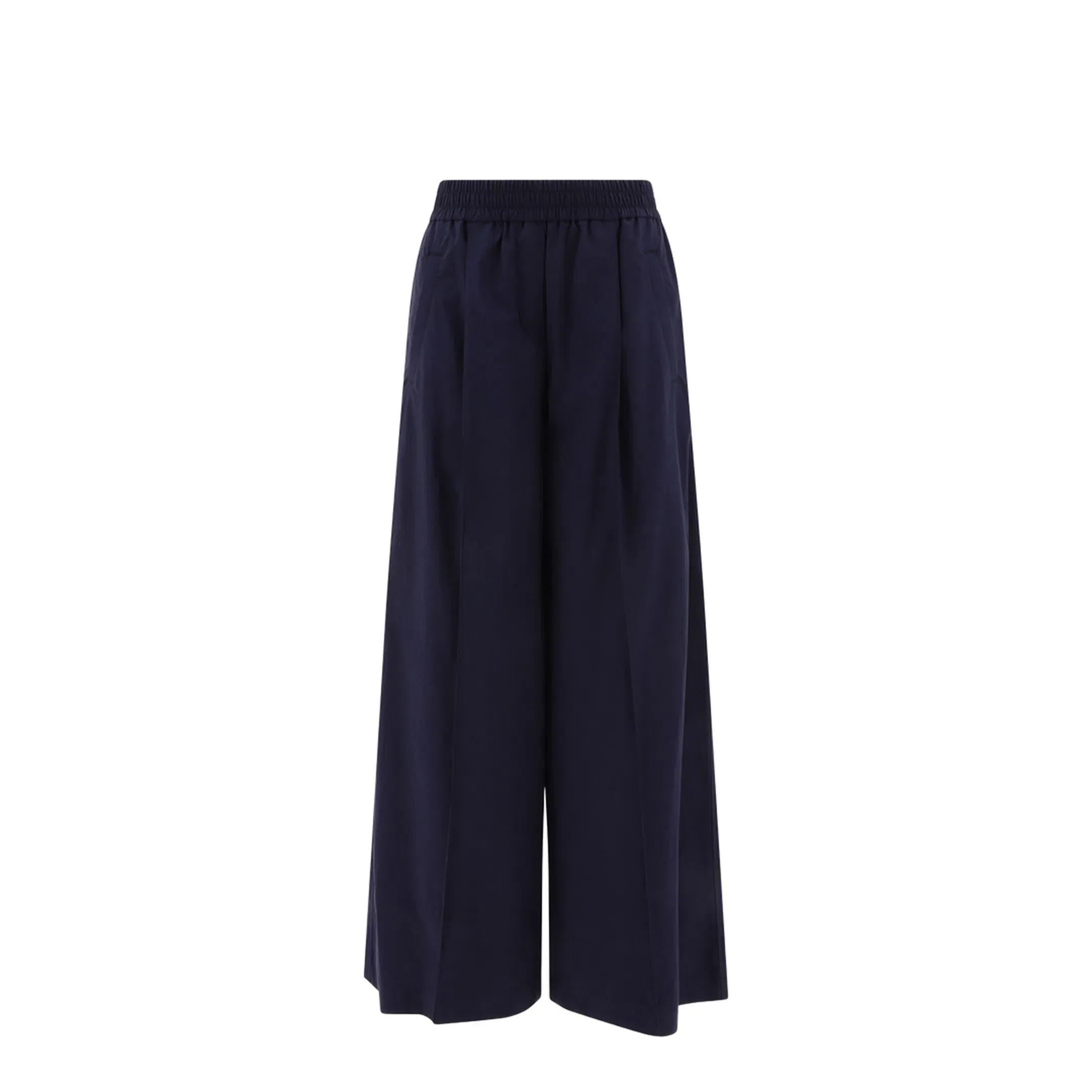 Relaxed Light Cotton Trousers