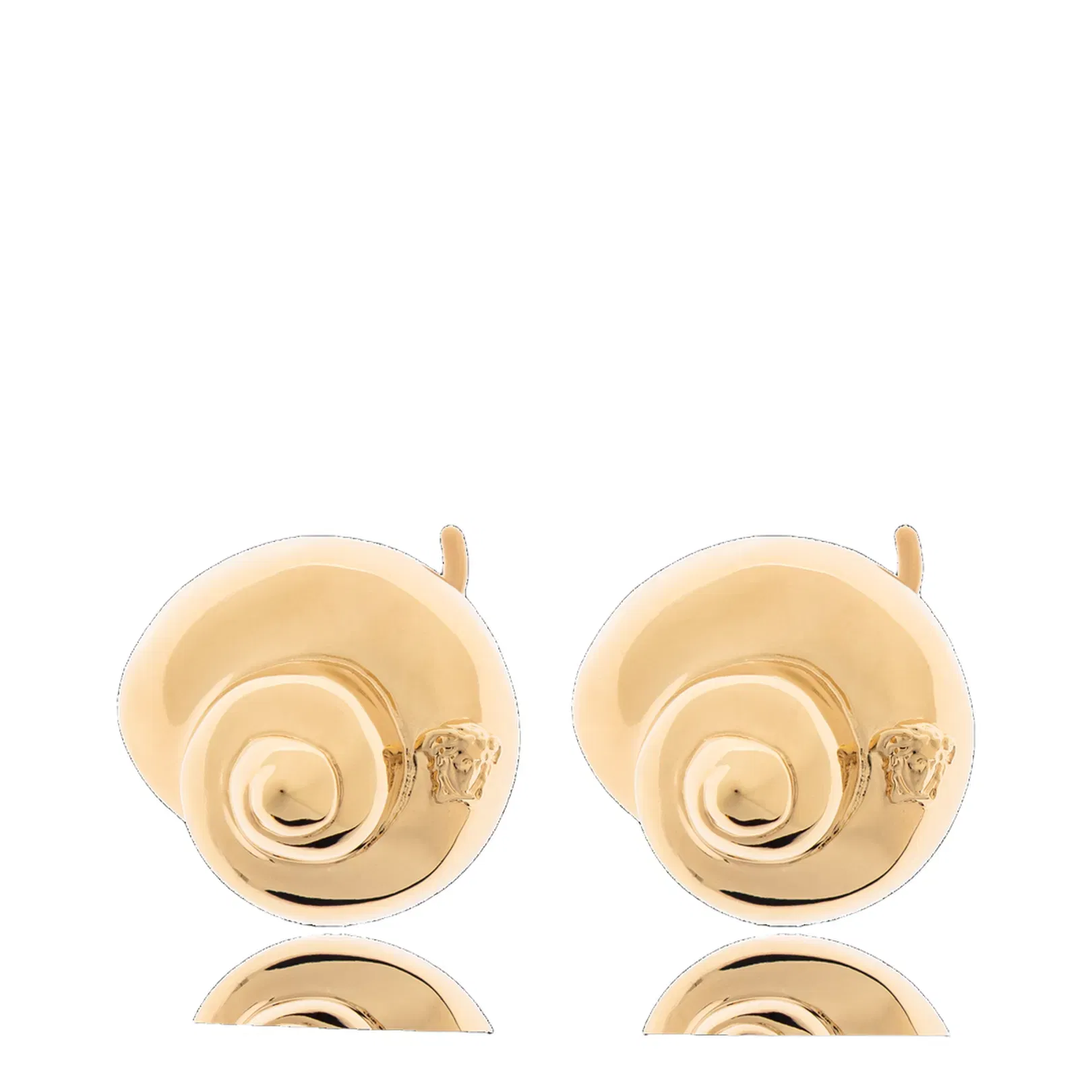 Shell Motif Clips Earrings