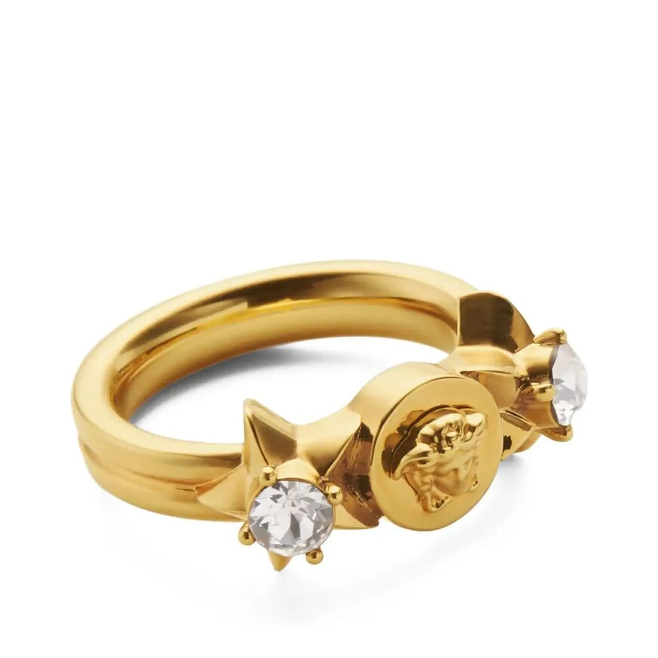 RING METAL STRASS
