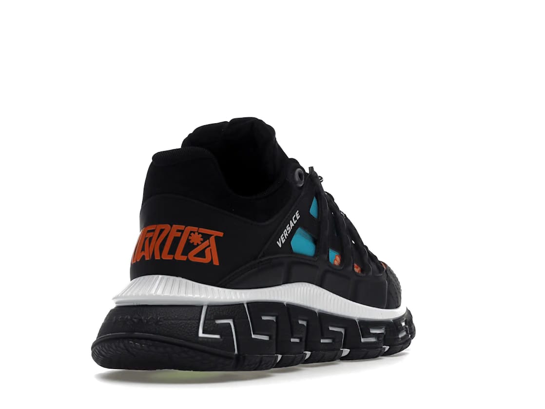 Versace Trigreca Black Blue Orange