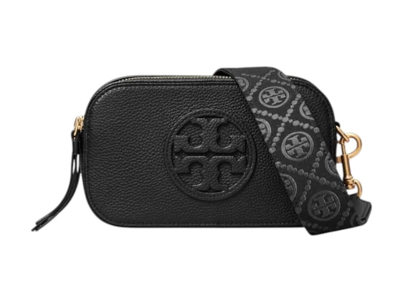 Tory Burch Miller Mini Crossbody Bag Black
