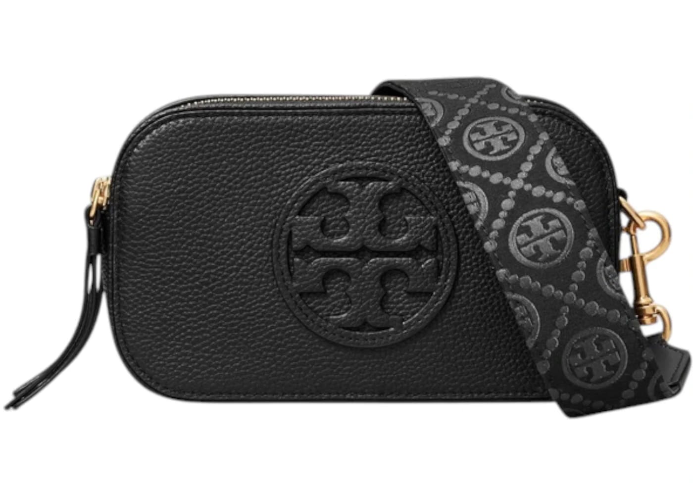 Tory Burch Miller Mini Crossbody Bag Black